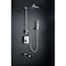 Anzzi Byne 1-Spray Tub and Shower Faucet with Sprayer Wand, Polished Chrome SH-AZ013 - alternate 3